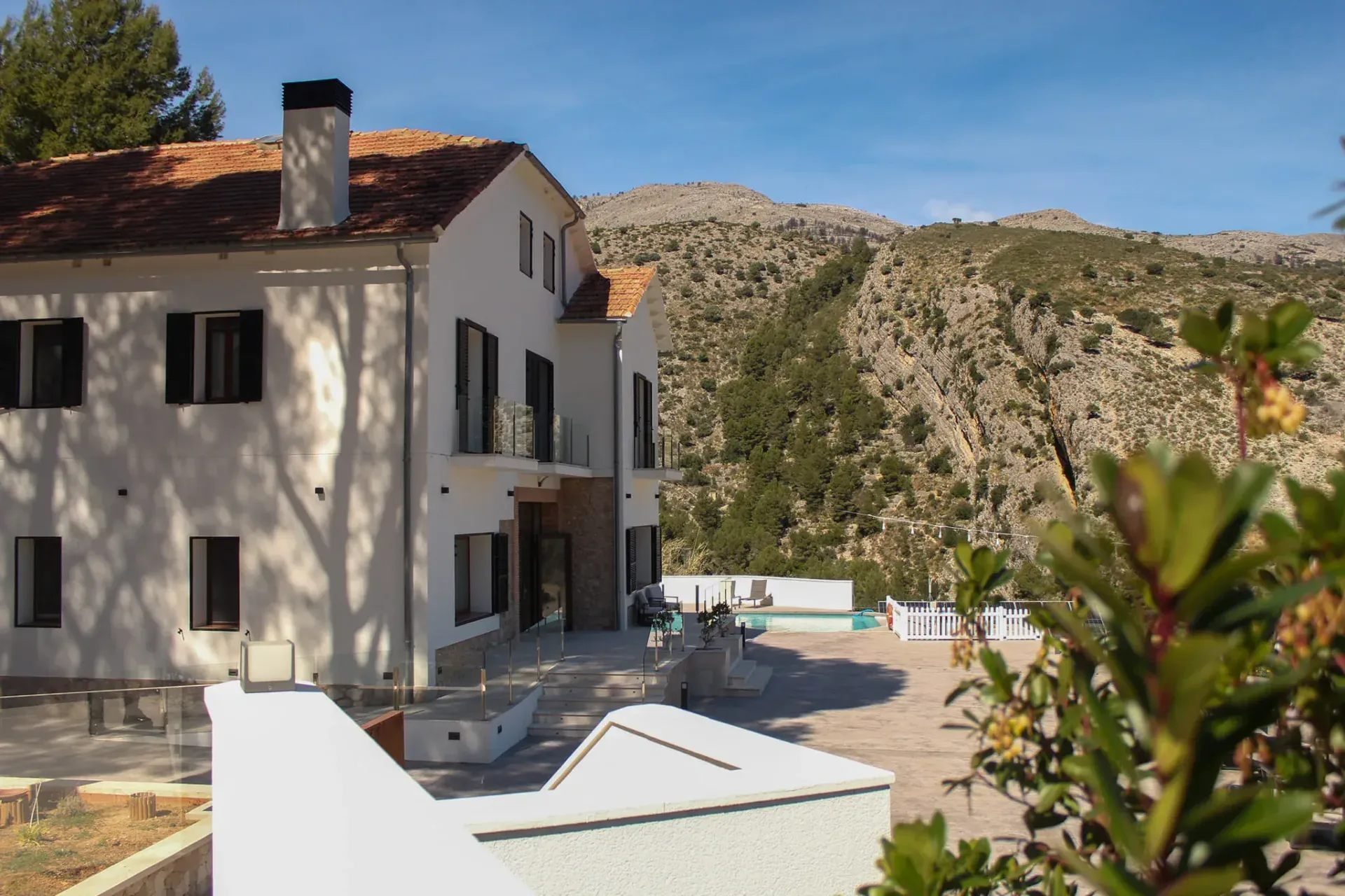 The house of YOUNG Hotels Denia in the Vall de Laguar